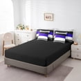 thumbnail image 4 of YST Patchwork Striped Bedding Set, Modern Geometry Stripes, 7-Piece, Full, 4 of 5