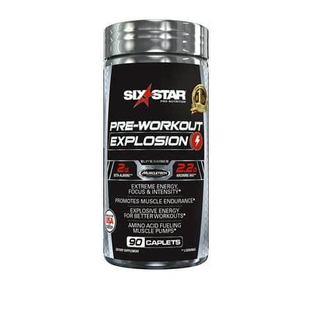 Six Star Pro Nutrition, Pre-Workout Explosion Pill, 120