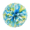 thumbnail image 1 of Dsscvnef Cheerleading Handheld Colorful Flowers for Sports Performance Cheering Supplies Lightweight Four Finger Ring Buckle Design Off Party Event Accessories 2PCS, 1 of 4