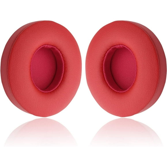 Replacement Ear Pads Cushions for Beats Solo 2 Wireless/Solo 3 Wireless On-Ear Headphone, Ear Cups with PU