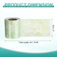 thumbnail image 2 of Uxcell Wood Grain Wallpaper Border 2" x 16.4ft Textured Frame Sticker, Agate Green, 2 of 7