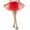 Red, variant on DuoJiaJ Tutu Skirts for Women A-Line Layered Mini Skirts Ealstic Adult Party Puffy Skirt,Green One Size