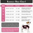 thumbnail image 3 of Kuoser Dog Anxiety Vest, Soft and Reflective Calming Shirt for Dogs, Breathable Pet Anxiety Jacket Wrap for Fireworks, Thunderstorms, Separation, Travel, Black, Medium, 3 of 7
