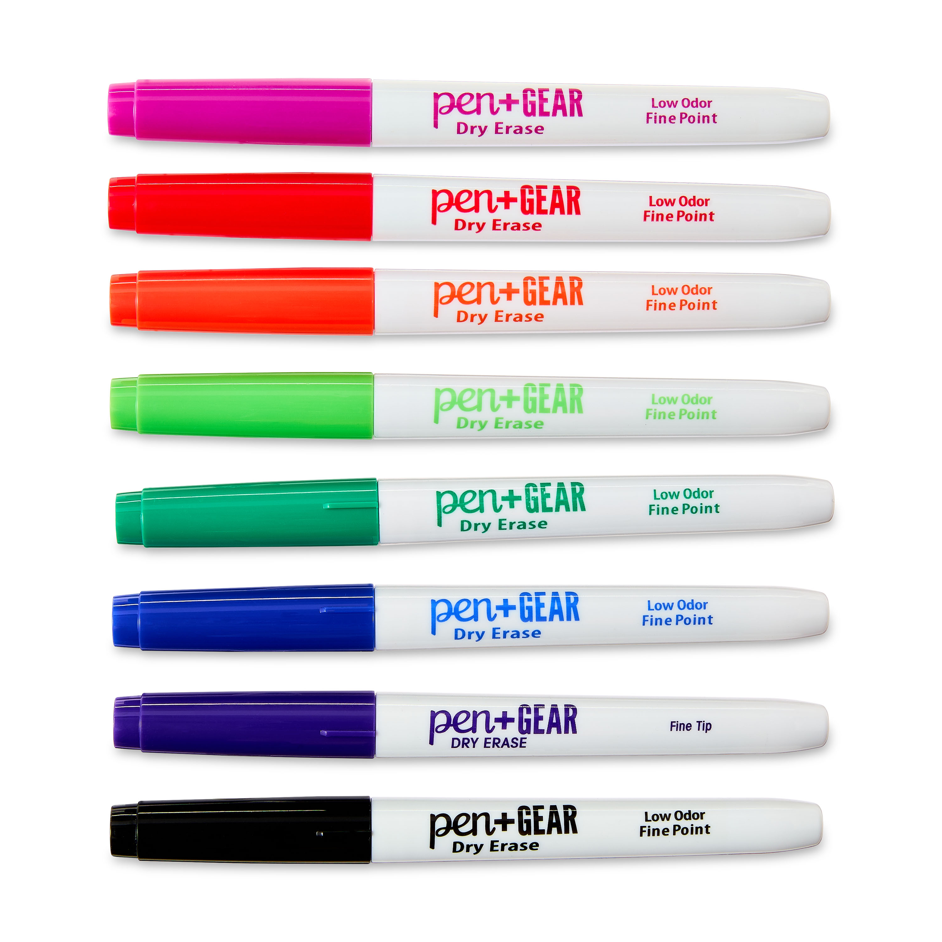 Marcadores de borrado en seco de punta fina Pen+Gear, colores surtidos, 8 piezas 4