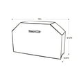 thumbnail image 2 of Royal Gourmet CR7605 76" Grill Cover Oxford Waterproof Heavy Duty, 2 of 8