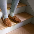 thumbnail image 3 of Minnetonka Men's 3902 Pile Hardsole Pile Lined Slipper,Brown,9 M US, 3 of 8