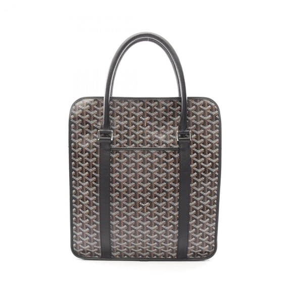 Pre-Owned Goyard GOYARD Bourgogne Tote Bag Handbag Coated Canvas Leather Women's Black...