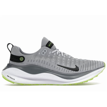 Nike Men's ReactX Infinity Run 4 Wolf Grey Lime Running Shoes, from StockX