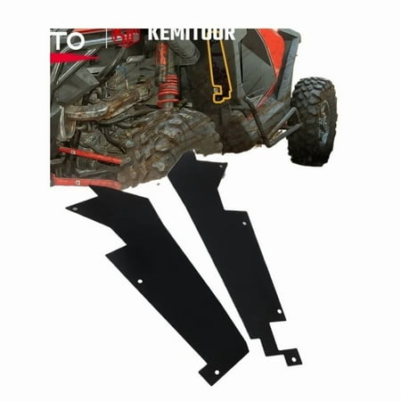 Applies to UTV Rear Wheel Well Block Offs PRO XP Inner Splash Fender Mud Guard Compatible with Polaris RZR PRO XP/PRO R 2020-2025
