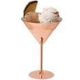 thumbnail image 4 of Winco SW-1612-CPR 12 oz Copper-Plated Stainless Steel Martini - 12.85 oz Rim-Full, 4.92 Top Dia., 7.15 in. Tall, 12 Piece, G.E.T. Copper Drinkware, 4 of 6