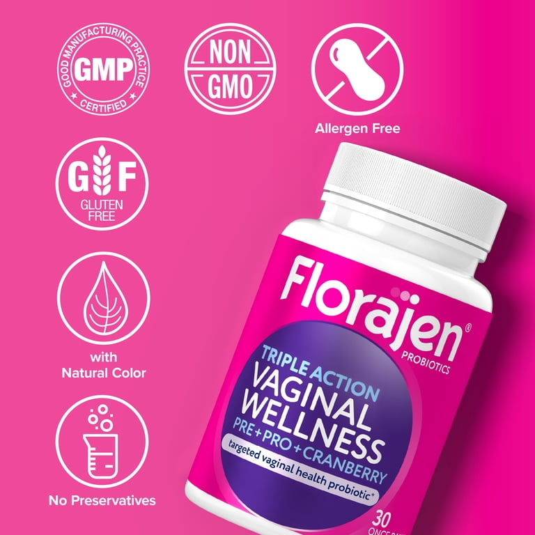 Florajen Women's Vaginal Probiotic, 30-Day Supply photo 2
