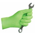 thumbnail image 4 of Eppco Python Grip Green Nitrile Glove, Hi-Vis, 6MIl Thickness, Diamond Texture, Large, 1 Box, 4 of 5