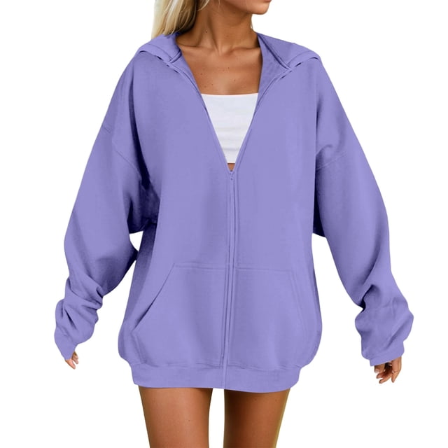 Chandails à Capuchon & Chandails en Molleton pour Femmes Chandail à Capuchon Doux Confortable Chandail Décontracté Coupe Ample Manches Longues Chaud Hiver Automne Extérieur