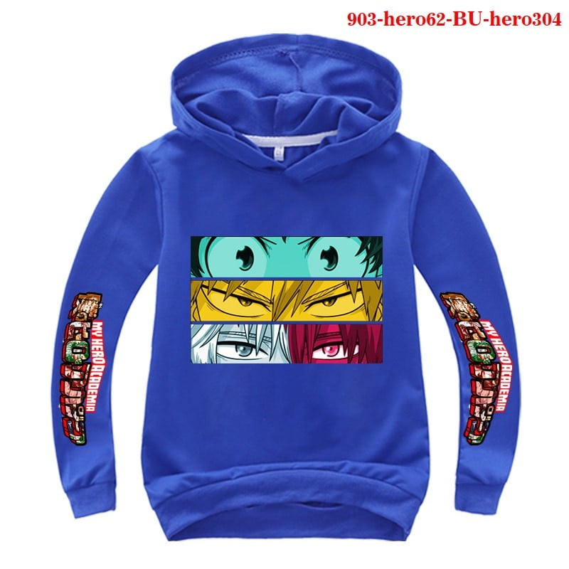 Wgtd Wish Harajuku My Hero Academia Kids Hoodies Japanese Anime Bakugou Katsuki Kids Hoodie Boys Girls Sweatshirts Boku No Hero Academia Other