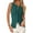 Malachite Green, variant on PRETTYGARDEN Women's Ribbed Tank Tops Summer Open Front Button Down Sleeveless Shirts Going Out Spring Fashion Vest Tops