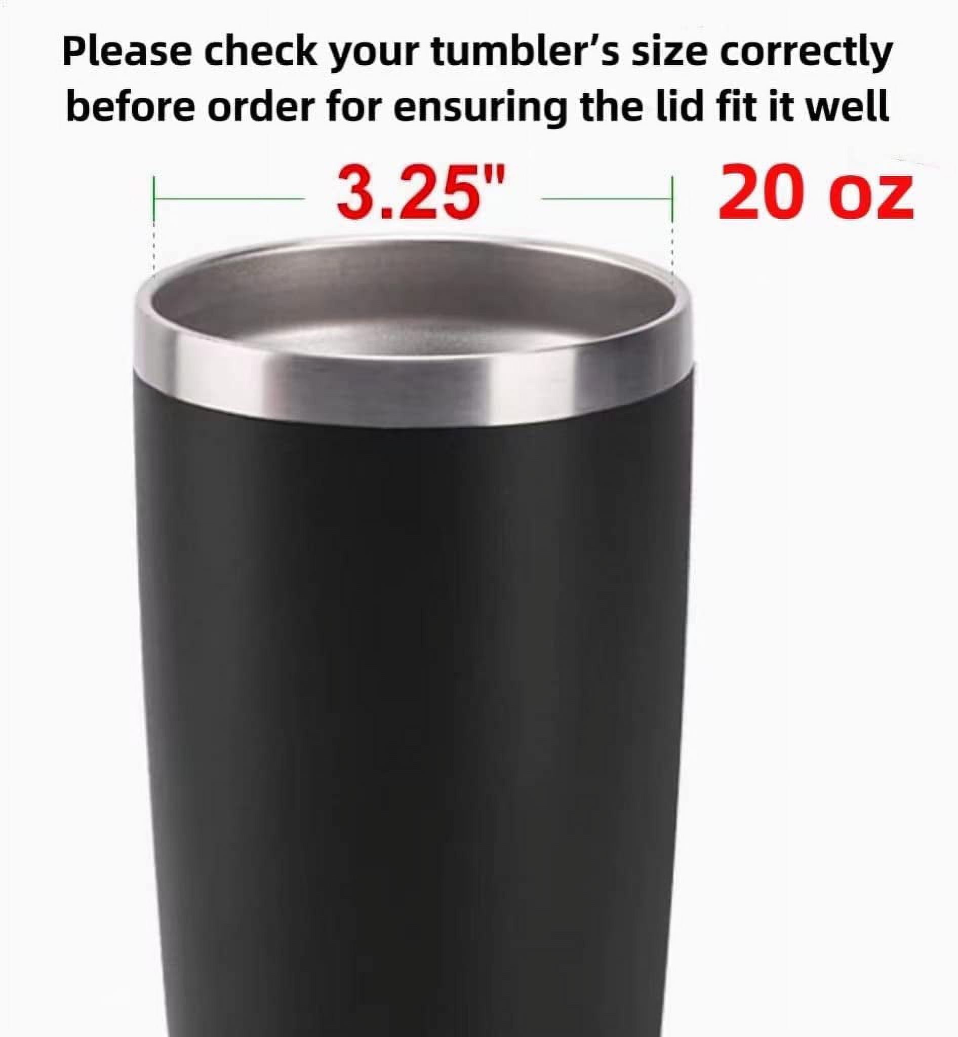 20 Oz Replacement Tumbler Lid, Only Fits Whatagreatgift Tumblers 