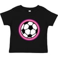 thumbnail image 3 of Inktastic Soccer Player Girls Sports Ball Girls Toddler T-Shirt, 3 of 5