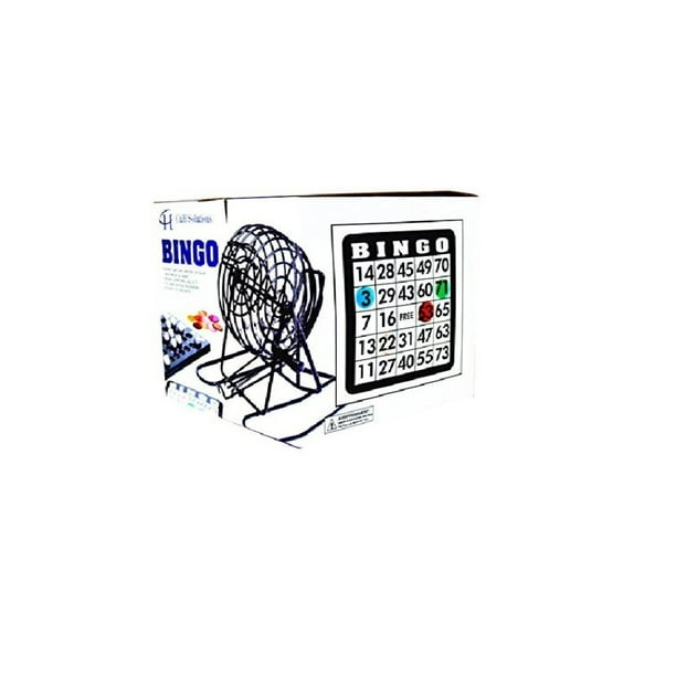Deluxe Bingo Set , Rotary Cage With Automatic Bingo Set