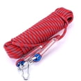 thumbnail image 3 of Cuerda De Supervivencia 10mm Heavy Duty Paracord Panchute Corad Lanyard Con Mosquetón Red-20m Cergrey Climbing Rope, 3 of 5