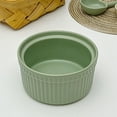 thumbnail image 2 of Qeeadeea Ramekins 8 Oz Oven Safe, Creme Brulee Ramekins, Souffle Cups, Souffle Dishes For Oven-green-Set of 2, 2 of 6