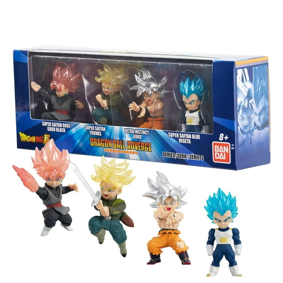 Dragon Ball Super Adverge Set 5 Ultra Instinct Goku Goku Black Rose SS Trunks SS God SS Vegeta