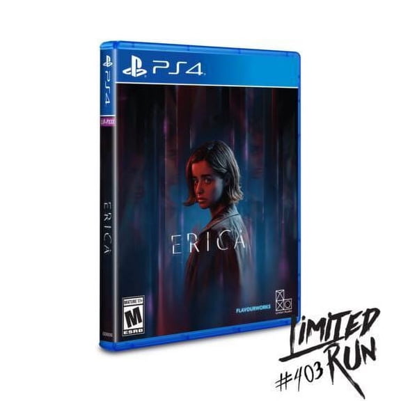 Erica - Limited Run #403 - Sony PlayStation 4 [PS4 Survival Horror Story] NEW