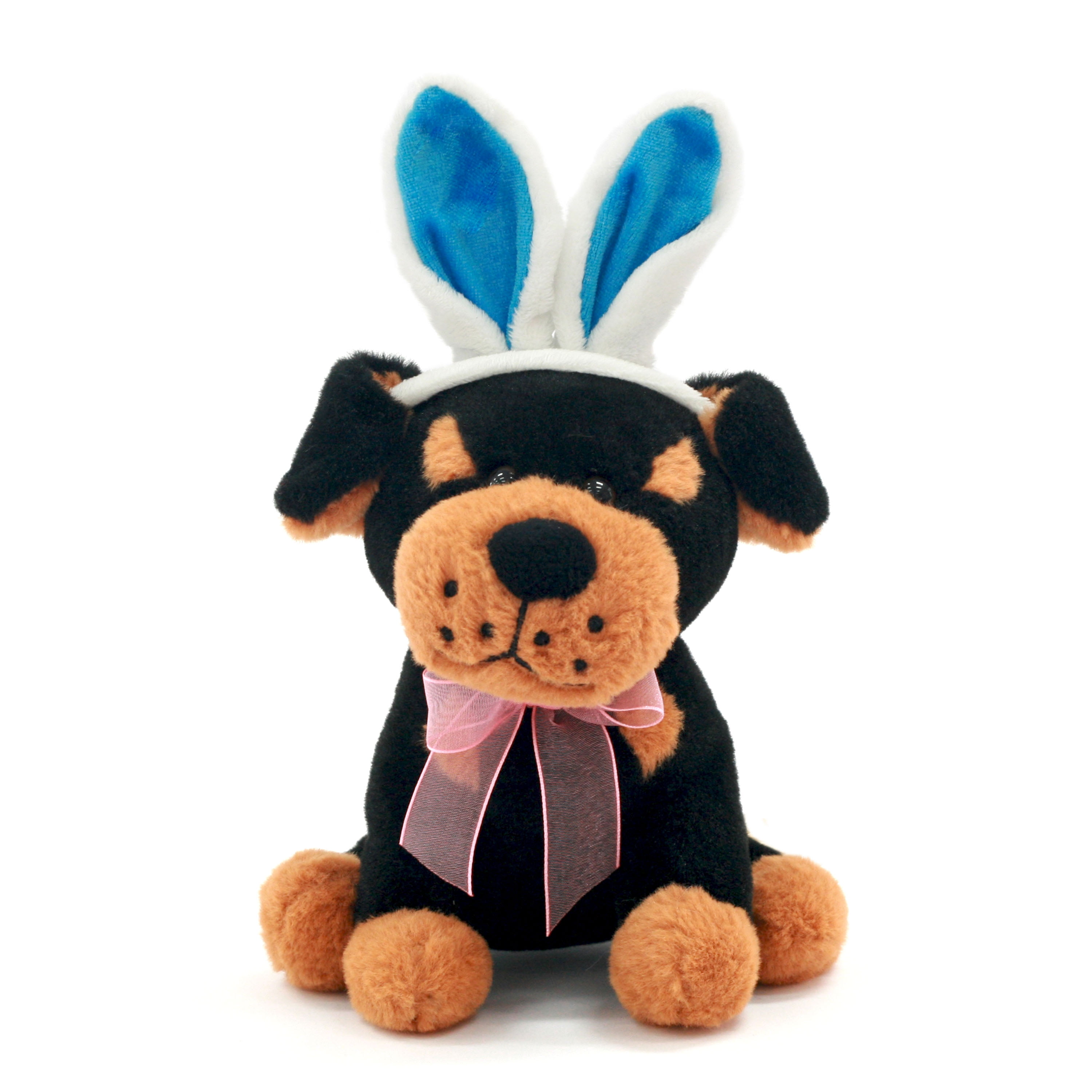 Easter 6inch Small Stuffed Animal Plush Toy Blue Ear Puppy