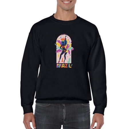 Brazil Carnival 90 S Style Sweatshirt Men -… product image