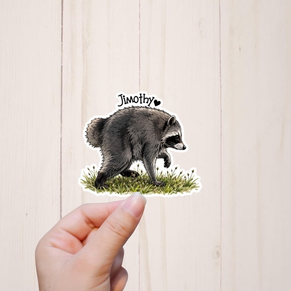 Jimothy The Raccoon Sticker, Viral Seattle Raccoon Unisex S-5XL Hot Trending Shirt Birthday Gift