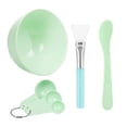 thumbnail image 1 of Ladies Girl Ladies Cuidado de la piel facial Máscara de bricolaje Kit de mezcla de maquillaje Incluye Bowl Stick Brush Gauge Cuchara MFZFUKR CPB-DE-LYY146-1, 1 of 5