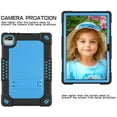 thumbnail image 2 of Kebiory Kids Friendly Shockproof Shoulder Strap Rugged Shell for Moderness 10.1 Tablet MB1001/CZZ /Okaysea 10.1 Tablet/HAPPYBE/ANYLAKE/Freeski OLEXEX Bestski/Velorim/ZZB 10 Inch Tablet(Black+Blue), 2 of 6