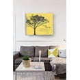 thumbnail image 6 of MuralMax Personalized Family Tree Canvas & Lovebirds, Romantic Lovebirds & Inspirational Quote Wall Decor - Gifts For Parents Wedding Anniversary Milestone, Grandparents, Yellow - Size 12 x 10, 6 of 7