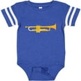 thumbnail image 3 of Inktastic Trumpet Gold Brass Music Instrument Boys or Girls Baby Bodysuit, 3 of 5