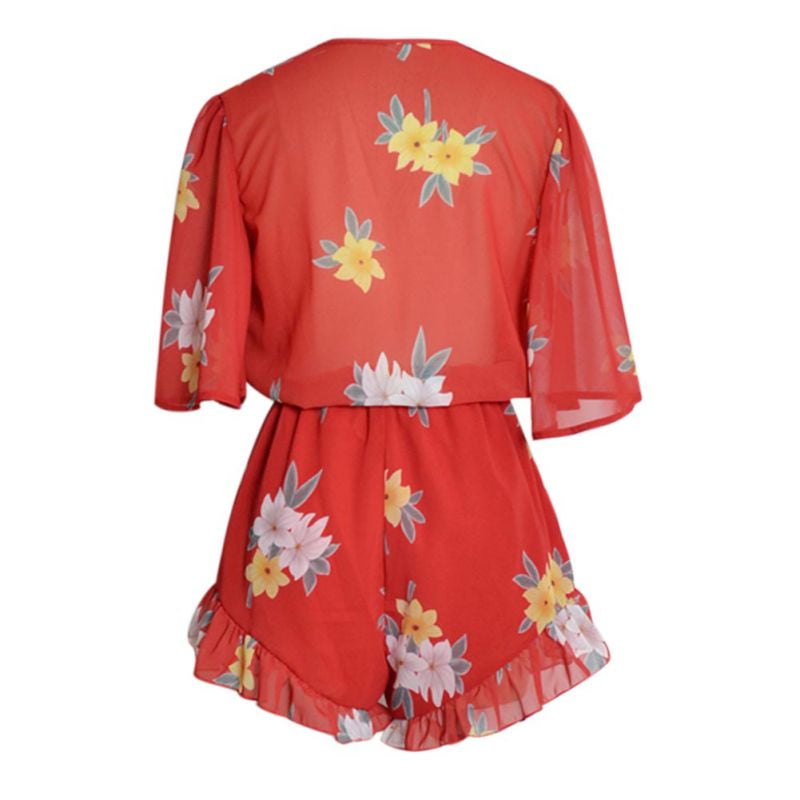 walmart red jumpsuit