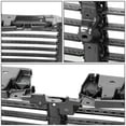 thumbnail image 3 of DNA Motoring ZTL-Y-0157 For 2015-2017 Ford F-150 Front Hood Upper Bumper Grille Grill Airflow Control Shutter Assembly w/o Actuator 16, 3 of 4