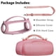 thumbnail image 2 of Accesory JCHPINE Funda de silicona y funda rígida de viaje para altavoz Bluetooth portátil JBL Charge 4/Charge 5 (rosa), 2 of 8