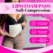 BBL Pillow for Butt Post Surgery, Brazilian Butt Lift Recovery Pillow With Lipo Foams Post Surgery and Ab Board Post Surgery Liposuction 360, Butt Pillow with Lumbar Molder Backboardard