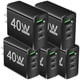 thumbnail image 1 of Cargador USB Alta Compatibilidad DashBlack 5 Pzas 3 Puertos USB 5V 2.4A Max 40W 100-240V 50-60Hz Negro., 1 of 1