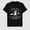 Black-26, variant on Women's Weekend Traveler Halloween Graphic T-Shirt, 100% Cotton Short Sleeve Shirt