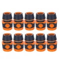 thumbnail image 1 of Pipe Nipple Adapter,10Pcs G1/2 Multifunction Garden Water Pipe Connector Garden Pipe Nipple Solid Performance, 1 of 8