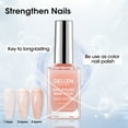 thumbnail image 4 of Gellen Nude Base Coat for Regular Nail Lacquer with Organic Calcium, Quick Air Dry Long Lasting No Wipe Glossy Nail Base Coat for Nail Manicure Salon Home, Chip Resistant, No UV Lamp Needed, 15ml, 4 of 7