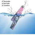 thumbnail image 4 of Anime Keychain Set - Kimetsu no Yaiba Ribbon Keychain with Wind bell, Pendant Hanging Ornament Gift Set, 4 of 5