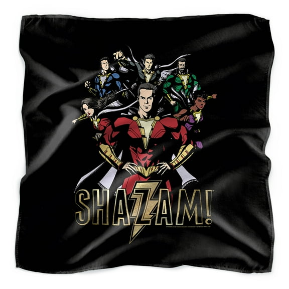 Shazam! Movie Hero Group Bandana (21 in x 21 in)