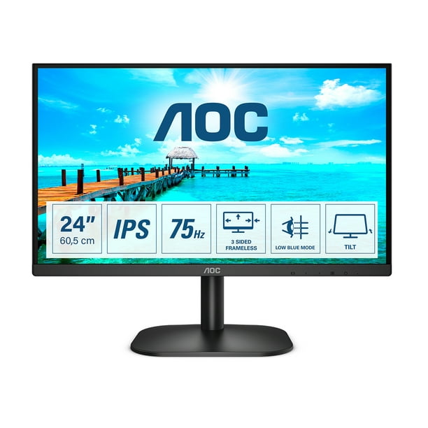 AOC 24B2XH - LED monitor - Full HD (1080p) - 23.8