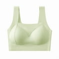 thumbnail image 3 of Bosfbaoi Women's Seamless Comfortable Bra, Wireless Stretch Silky T-Shirt Bras for Women, Sleep Pullover Bralette, 3 of 3