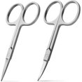 thumbnail image 2 of UBSWF-Premium Nail Scissors 2PCS, Professional Curved and Stright Manicure Scissors - Multi-purpose Stainless Steel Beauty Grooming Scissor for Nail, Facial Hair, Eyebrow, Eyelash, Dry Skin, 2 of 4