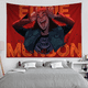 thumbnail image 3 of Stranger Things E-Eddie M-Munson Printed Large Wall Tapestry Indian Buddha Wall Decoration Witchcraft Bohemian Decor Blanket, 3 of 5