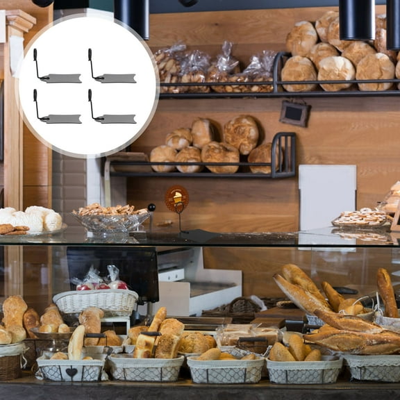 Pyramidti 5 Pcs Price Tags with Clips Cake Label Holder Reusable Clamp Polished