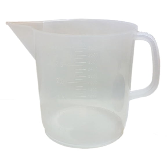 Beaker Jug Polypropylene 3000ml Capacity