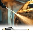 thumbnail image 4 of JingChun Upgraded Pressure Washer Wand with Hose Nozzle Sprayer Cleaning Tools - High-Pressure Power Washer Accessories for Garden, Driveway, Concrete Surfaces, 4 of 5
